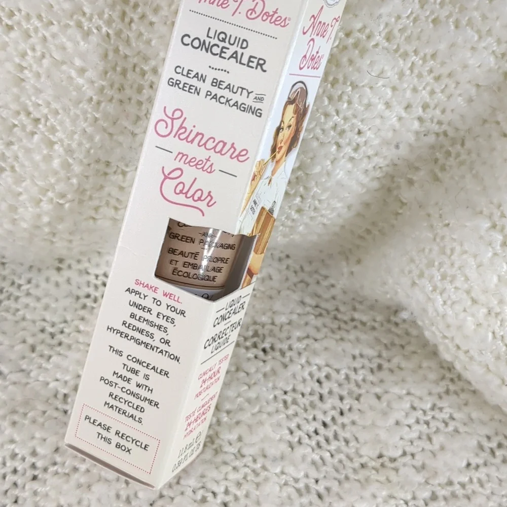 theBalm Cosmetics Anne T. Dotes Liquid Concealer in #14 Fair, 9g/0.32oz